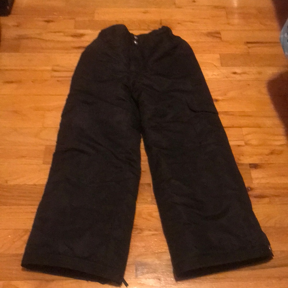 Snow Pants Girls Size 6-6x Black